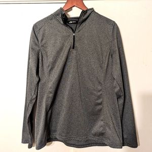 The North Face grey XL quarter zip